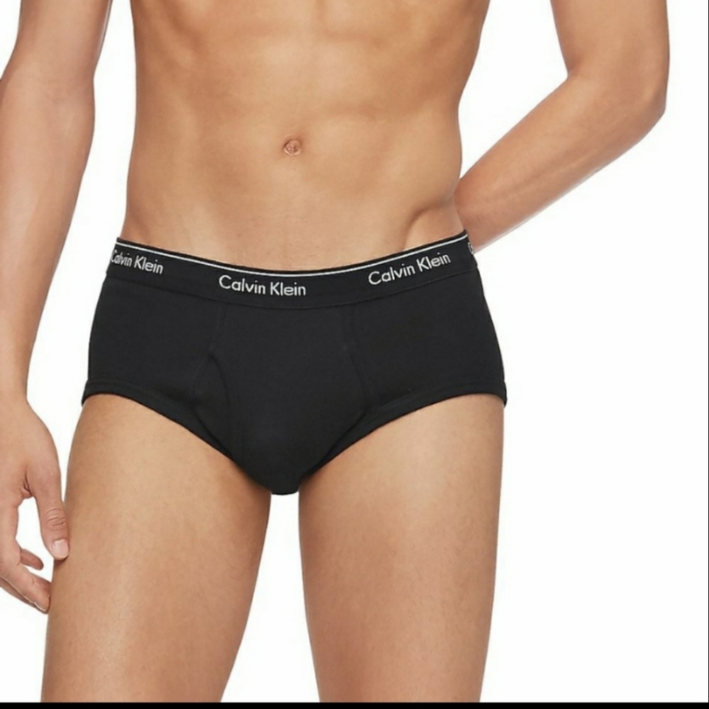 CK Men's Cotton Stretch Hip Briefs